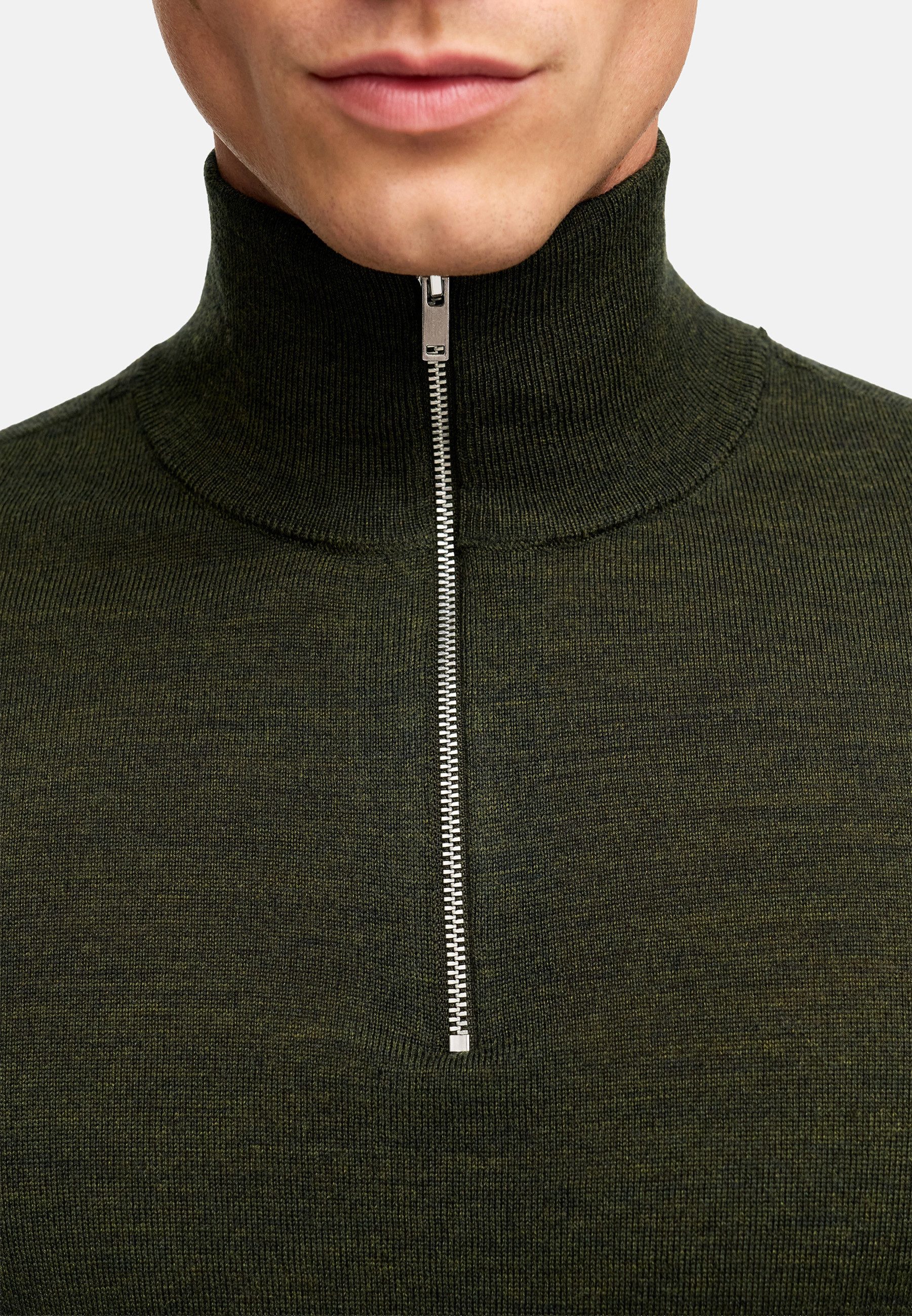 Kronstadt Strickpullover Herren KSJohannes Pullover Herrenpullover aus feiner Merinowolle
