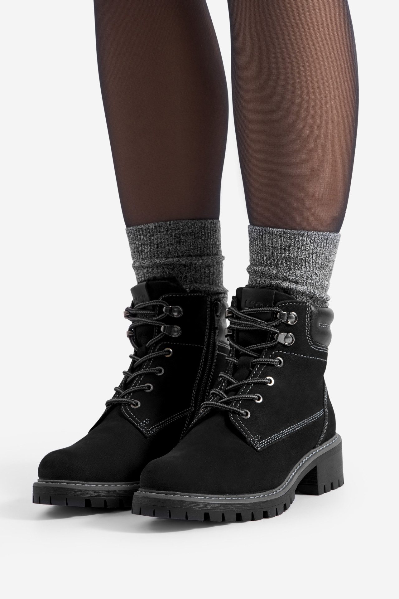 LASOCKI LASOCKI Damen Stiefeletten – Schwarze Klassiker Stiefel