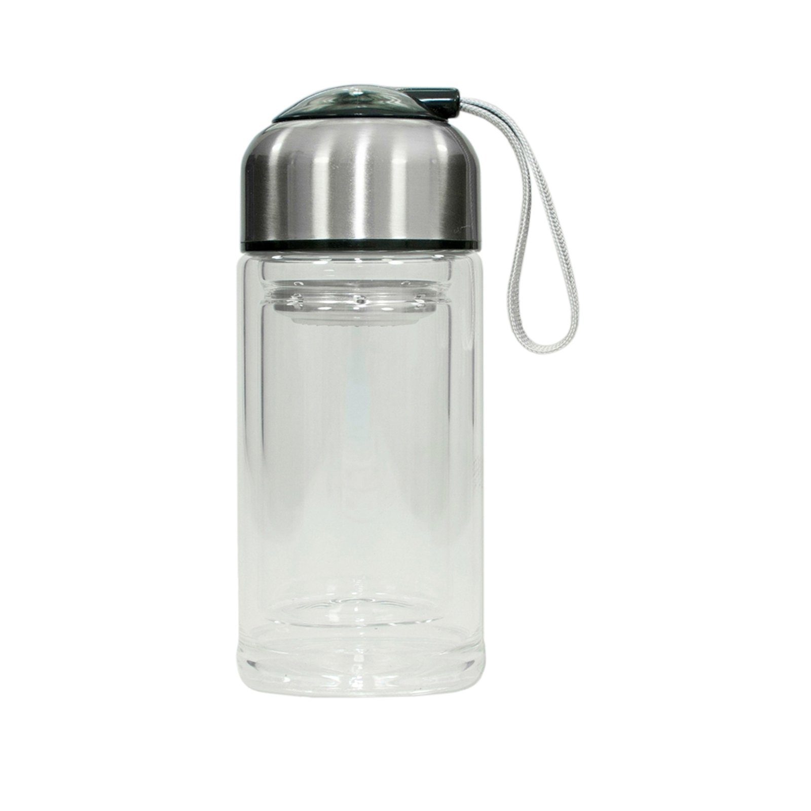 HTI-Line Trinkflasche Trinkflasche Glas, Glasflasche Teeflasche Flasche ToGo