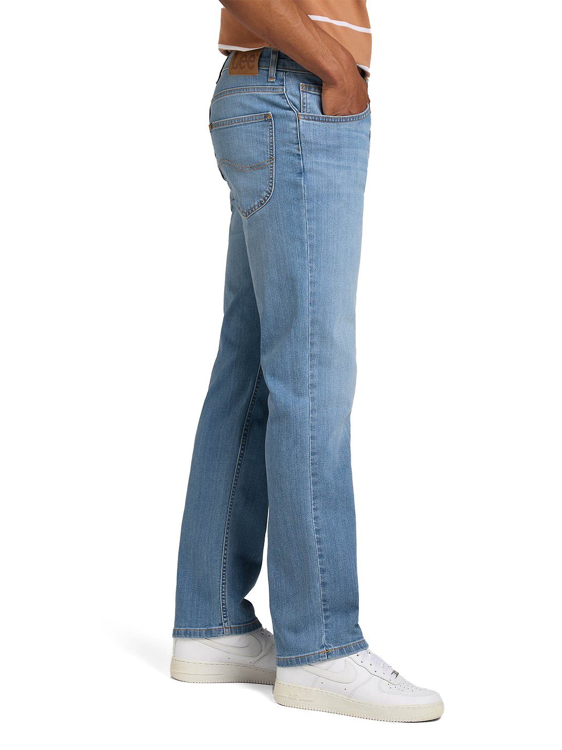 Regular Born Jeans In Fresh Fit Lee® - Brooklyn Straight-Jeans Mid