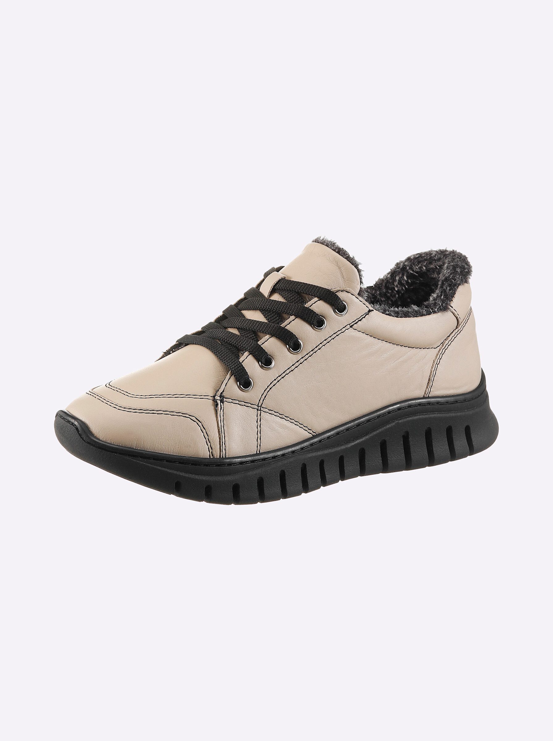 Gemini Schnürschuh Sneaker Antirutschsohle, Flexible Laufsohle, Wechselfußbett, weiche Polsterung