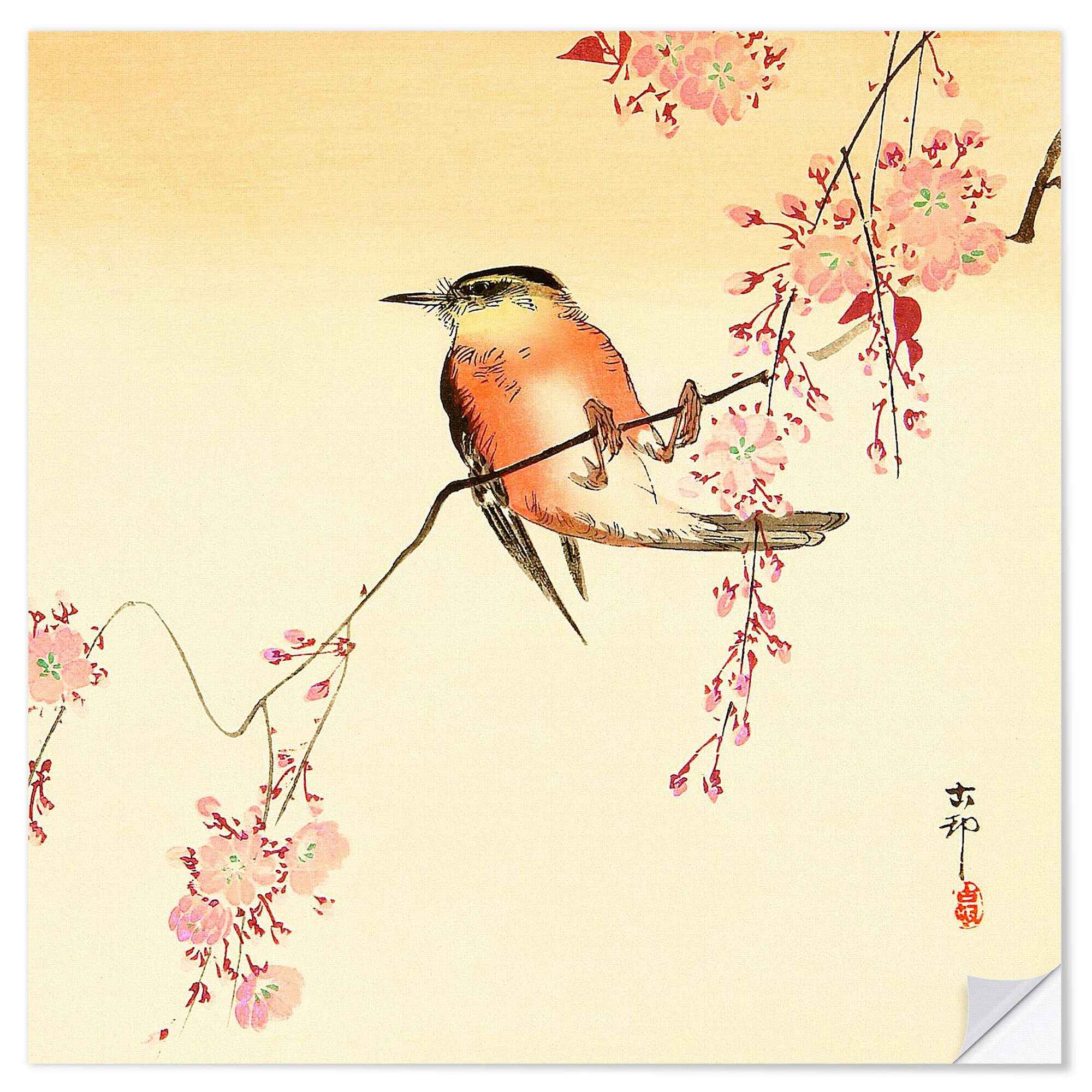 Wandfolie Ohara Koson