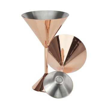 Tom Dixon Cocktailglas Martini Trinkgefäß Set Plum Copper (2-teilig)