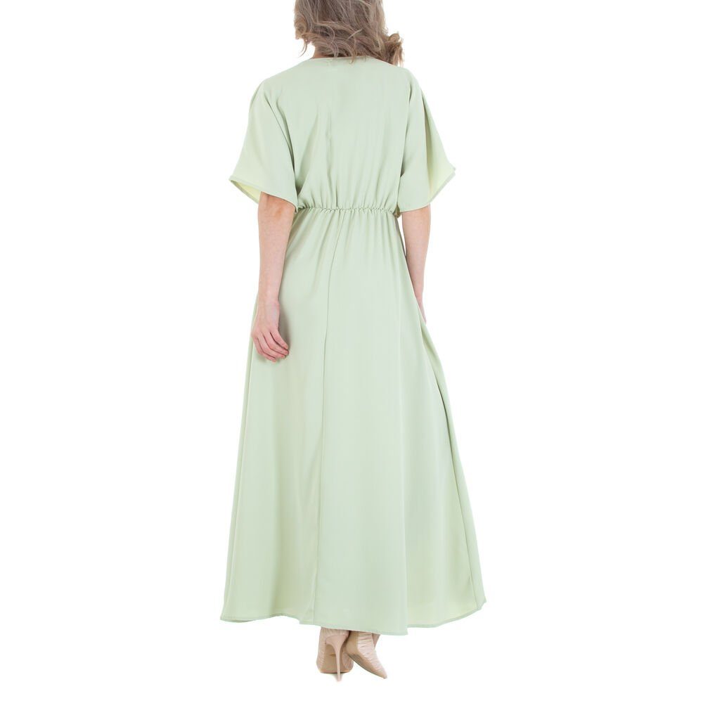 Damen Kleider Ital-Design Sommerkleid Damen Freizeit Sommerkleid in Grün
