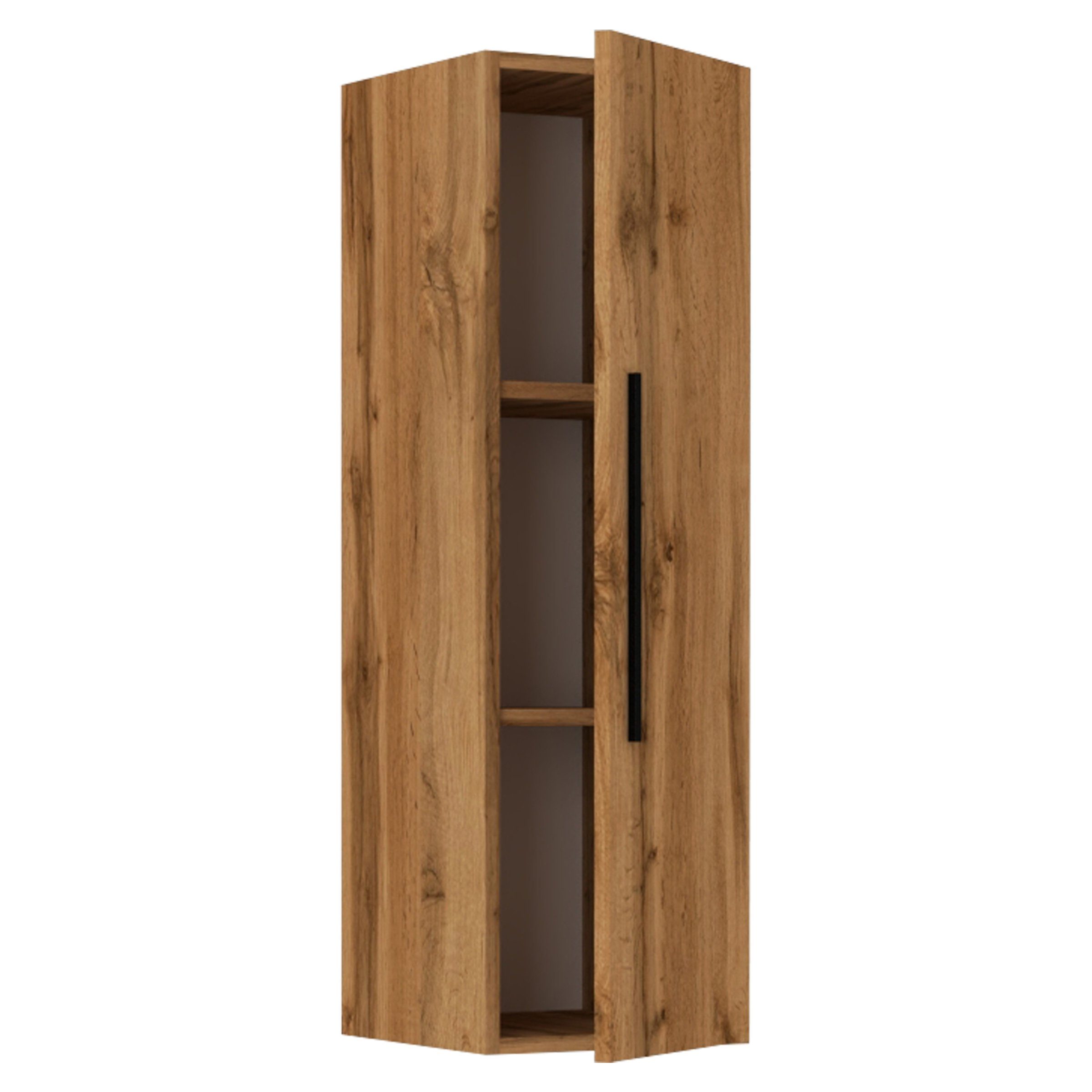 VCM Wandregal Holz Wandregal Wandschrank Klappschrank Arila LS
