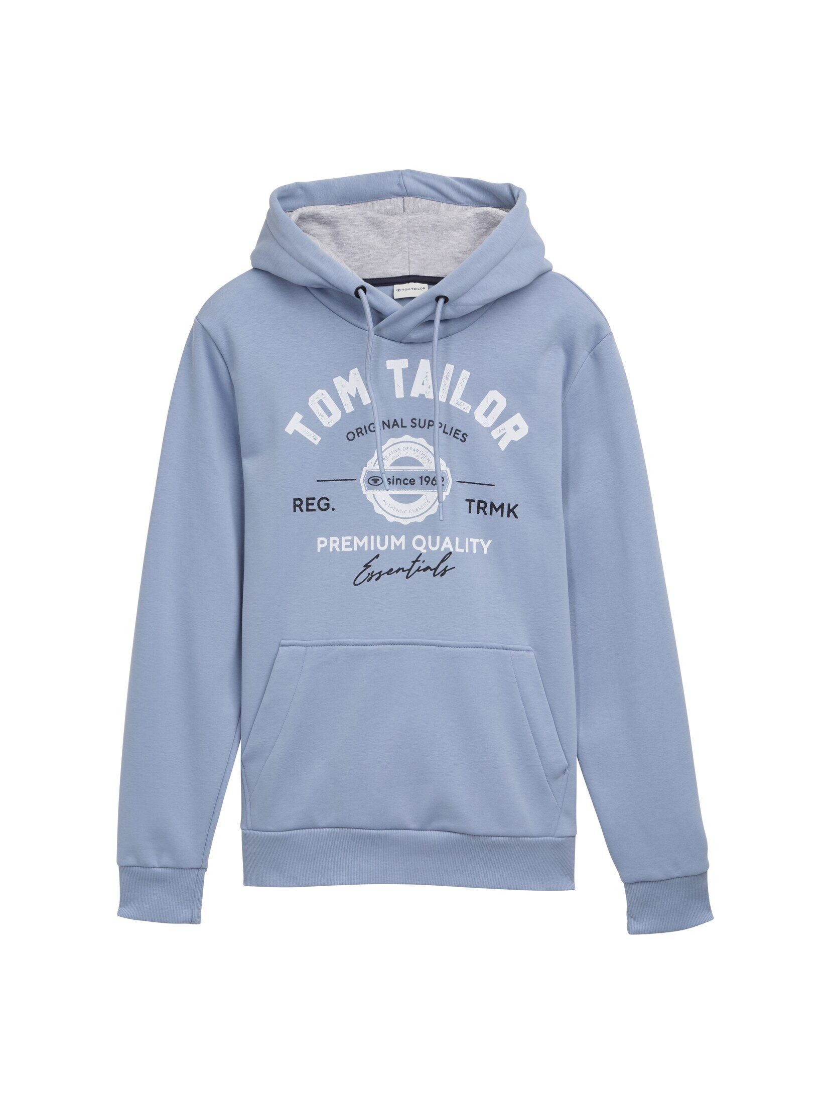 TOM TAILOR Sweatshirt Strick & Sweatshirts Hoodie Sweatshirt mit Logo-Print günstig online kaufen