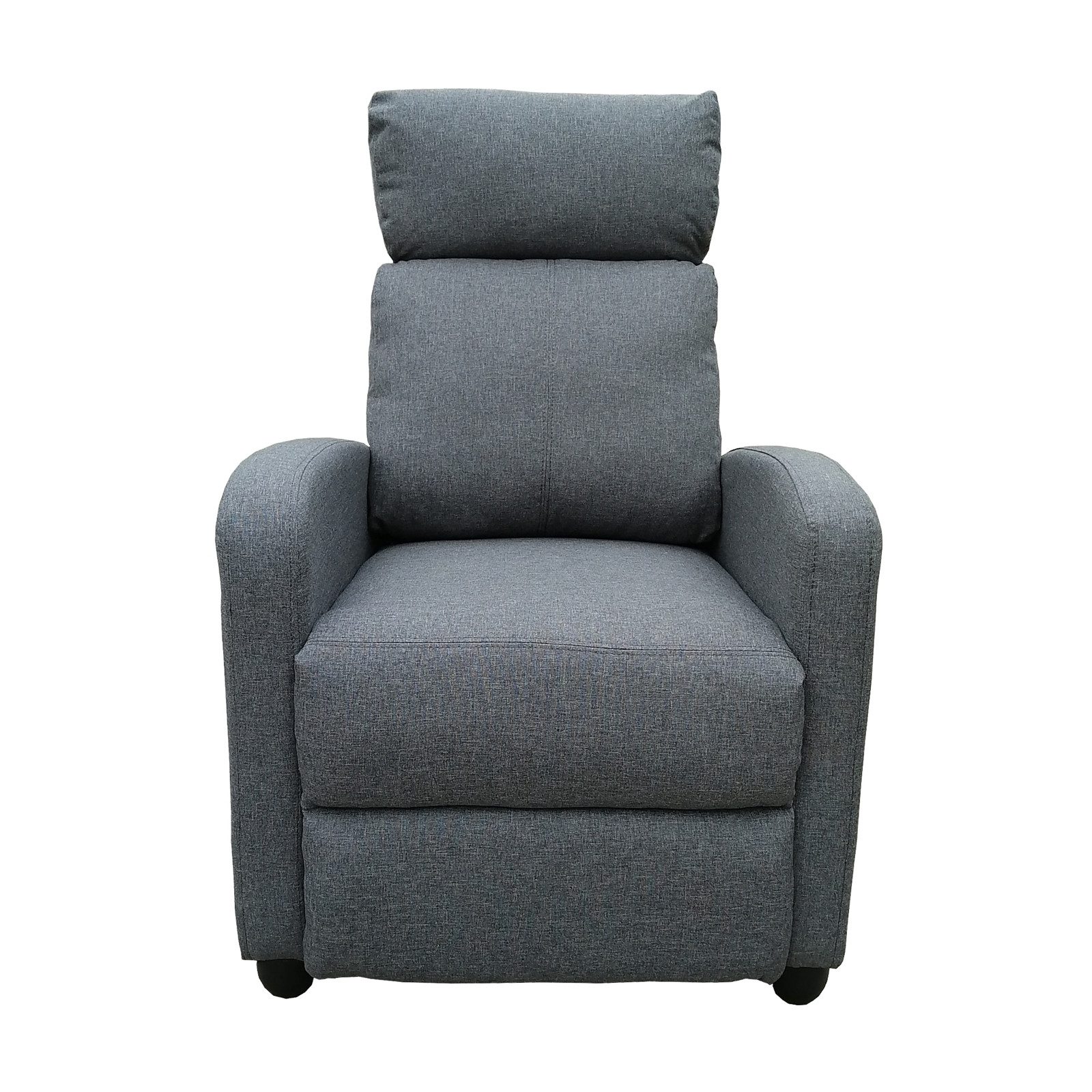 HTI-Living Relaxsessel Relaxsessel Corrado Leinen Grau (Stück, 1-St., 1 Relaxsessel), Fernsehsessel