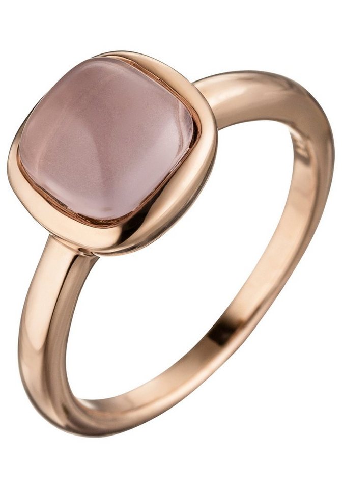 JOBO Fingerring, 925 Silber roségold ve... JOBO Fingerring, 925 Silber roségold ve...