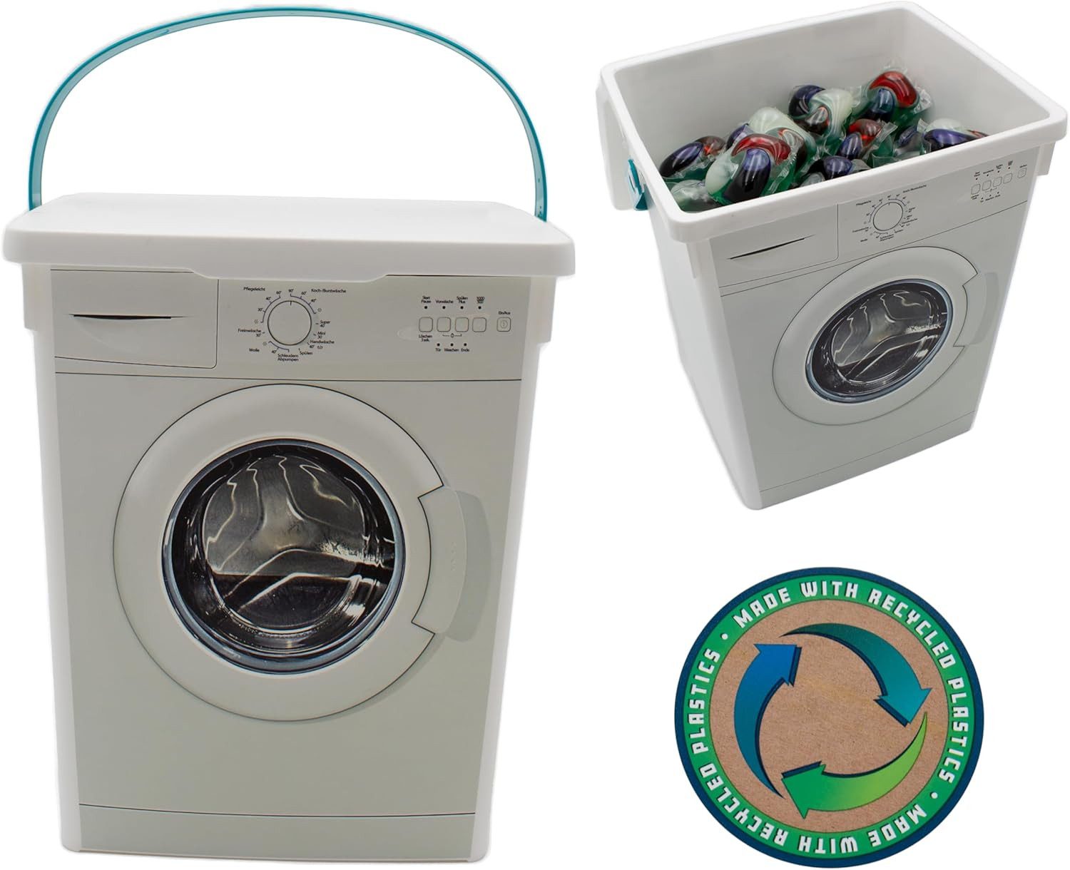 mucHome Aufbewahrungsbox Waschpulver Box mit Henkel, Waschmittel Behälter f günstig online kaufen