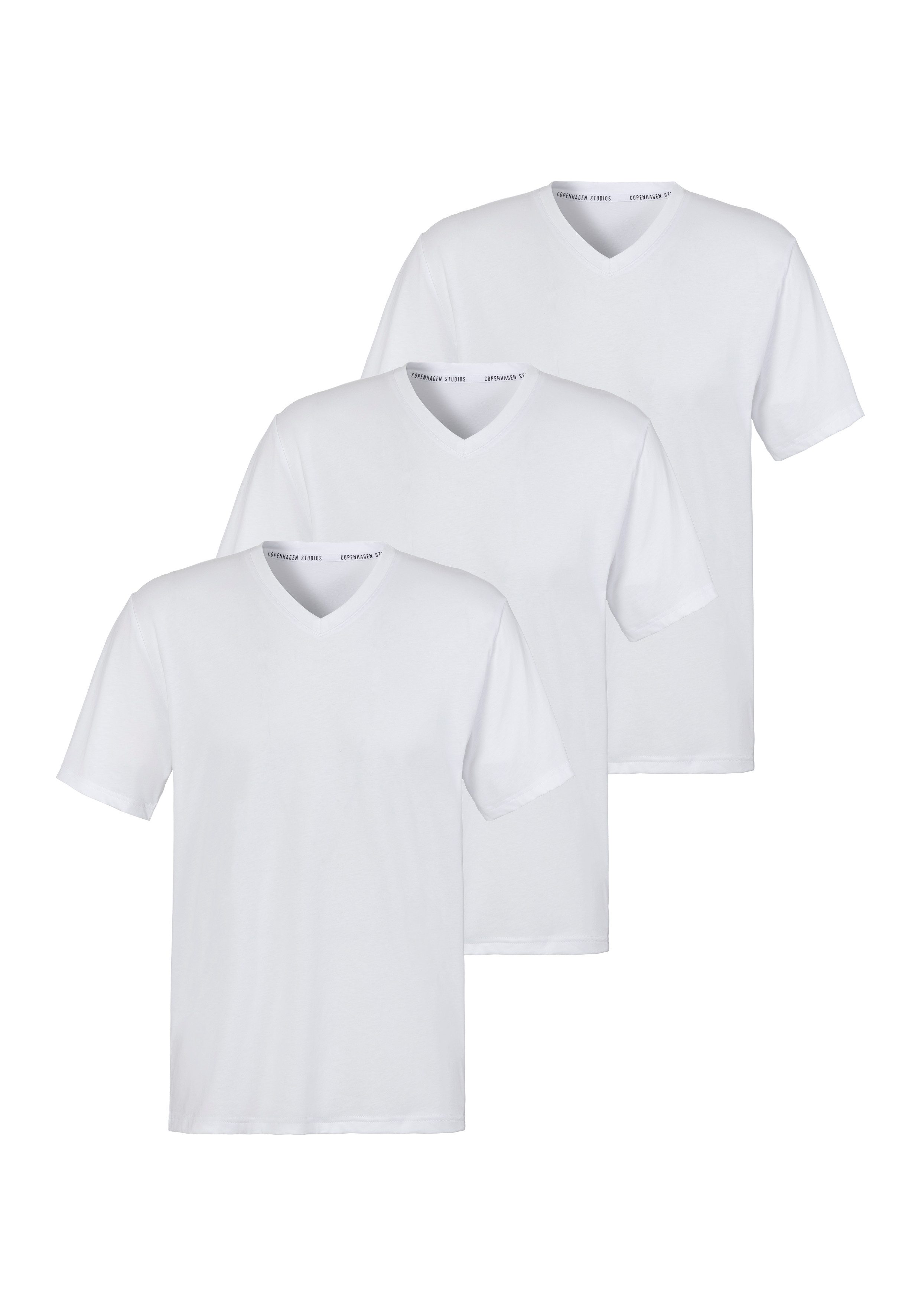Copenhagen Studios T-Shirt (Packung, 3er-Pack) Unterziehshirt günstig online kaufen