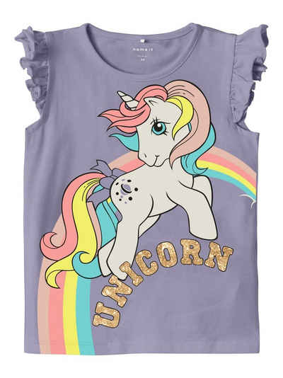 Name It Shirttop NMFMALLA MLP SS TOP CPLG