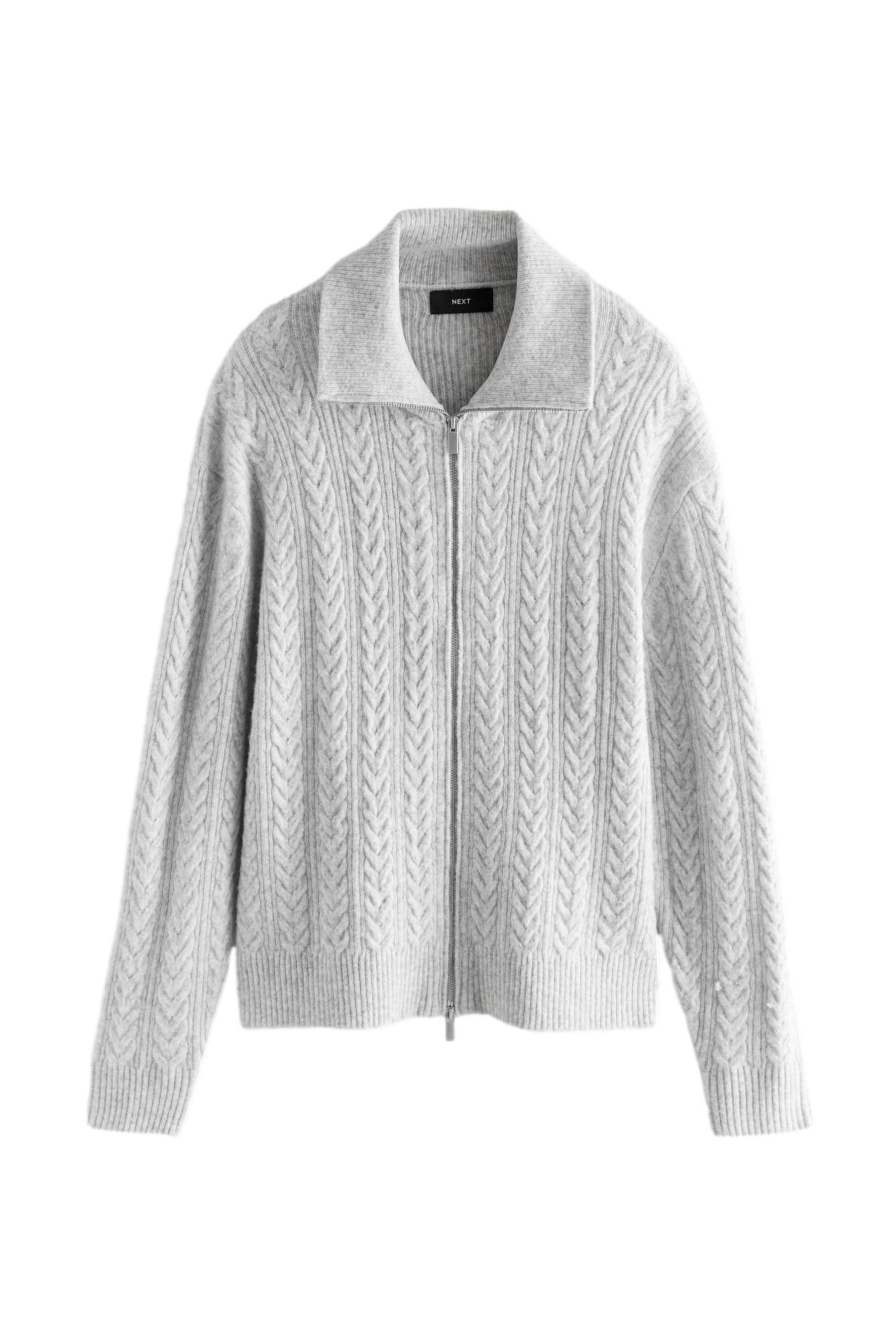 Next Strickjacke Relaxed Fit RV-Strickjacke mit Kragen (1-tlg) günstig online kaufen