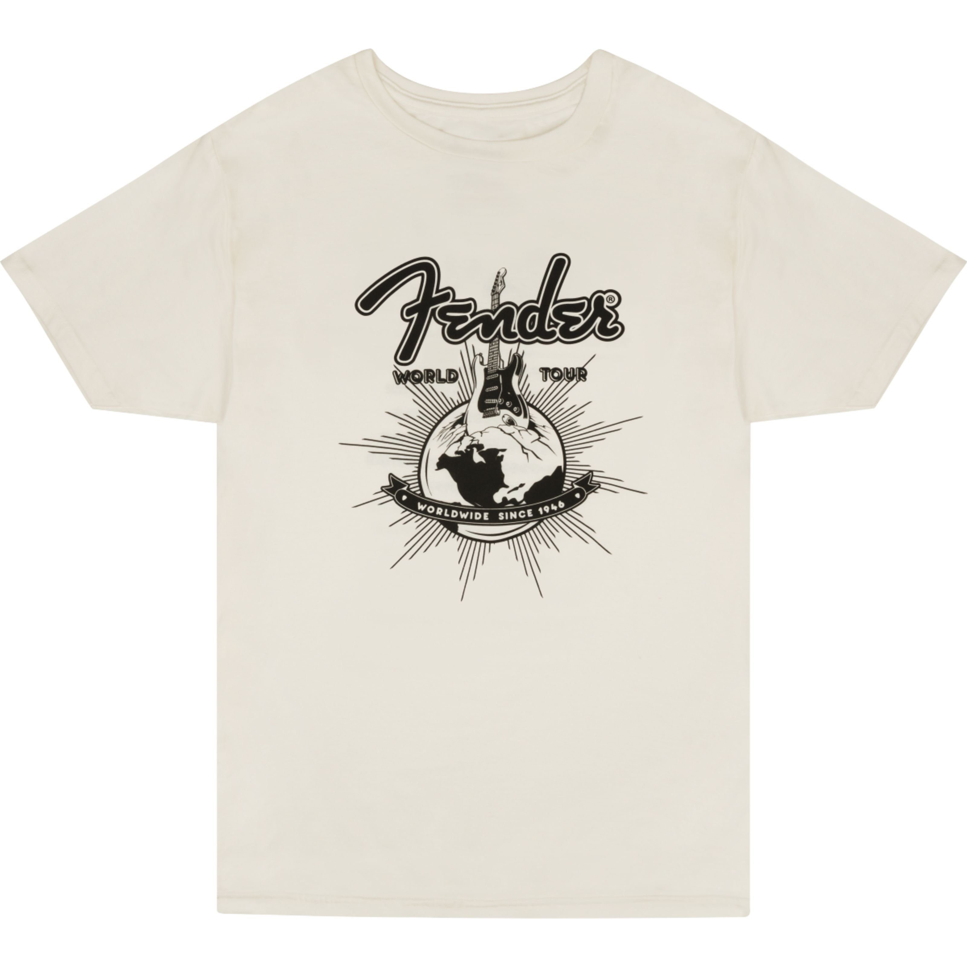 Fender T-Shirt (Textilien, T-Shirts) World Tour T-Shirt XXL - T-Shirt
