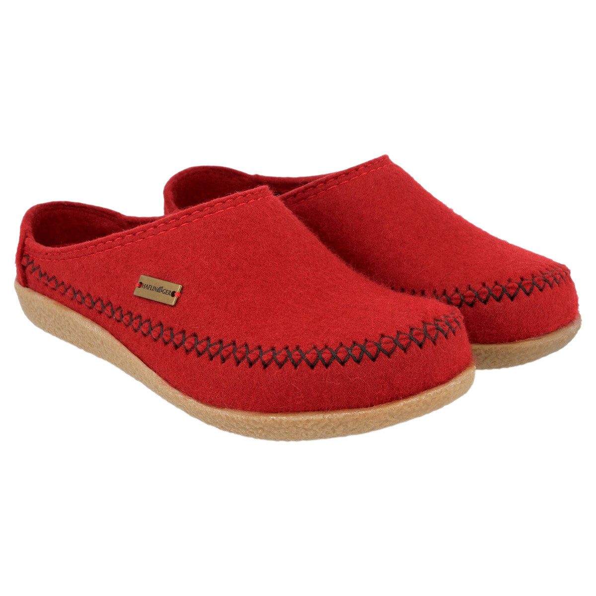 Haflinger Blizzard Credo Pantoffel (1-tlg) Pantoffeln - Wechselbares Fußbett, Stabil und besonders atmungsaktiv