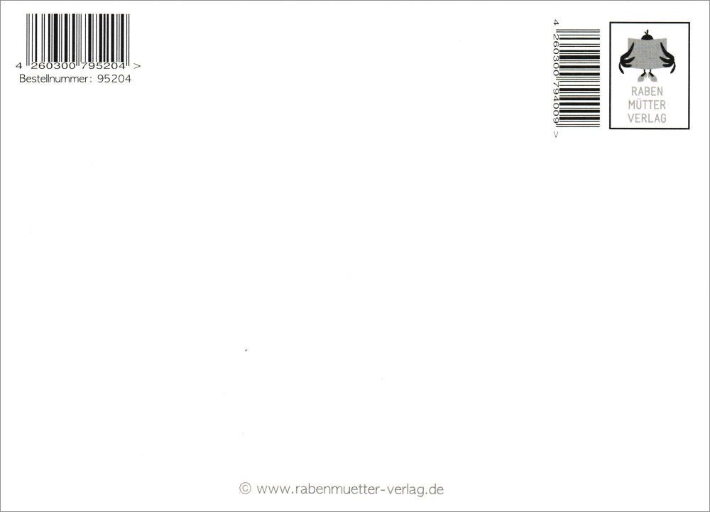 Subjekt, moderne "Der ..." Prädikat, Postkarte Satzbau: