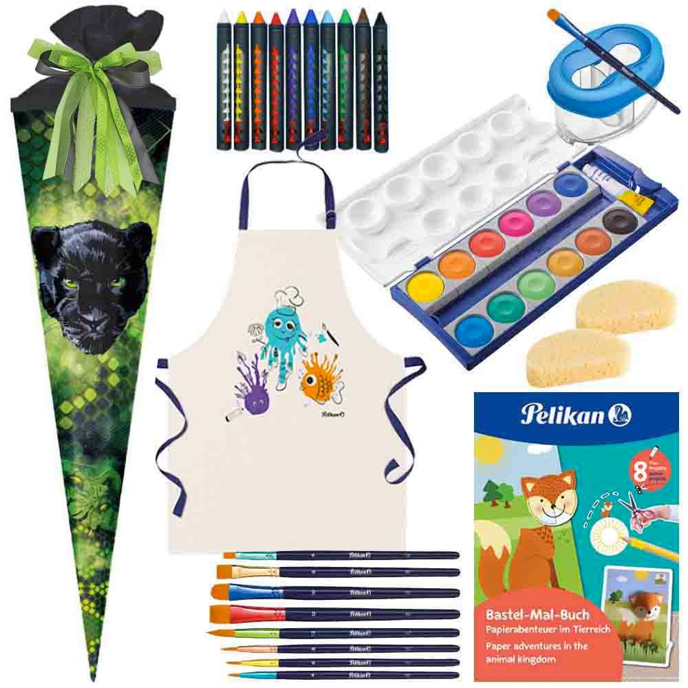 Herlitz Schultüte 85 cm gefüllt 2025 Jungen Panther