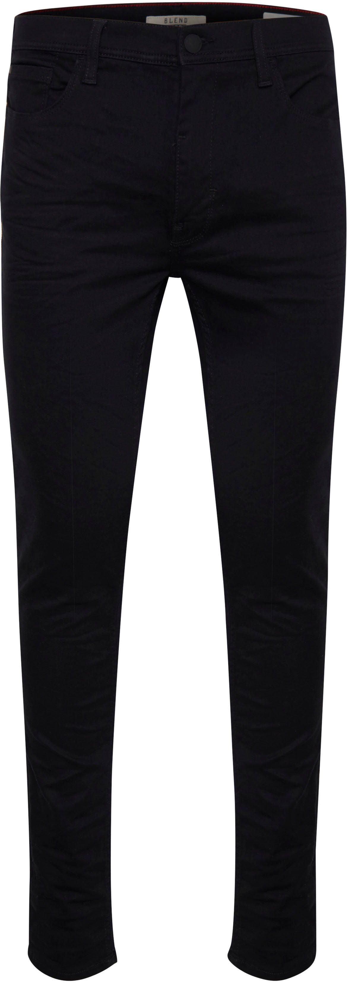 black Slim-fit-Jeans Multiflex Jet Blend