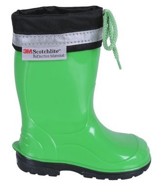 Sarcia.eu Grüne Gummistiefel Regenstiefel Regenschuhe für Kinder LEMIGO 20 EU Gummistiefel