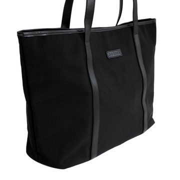 J.Jones Handtasche J.JONES - große Schultertasche Handtasche Henkeltasche Schwarz