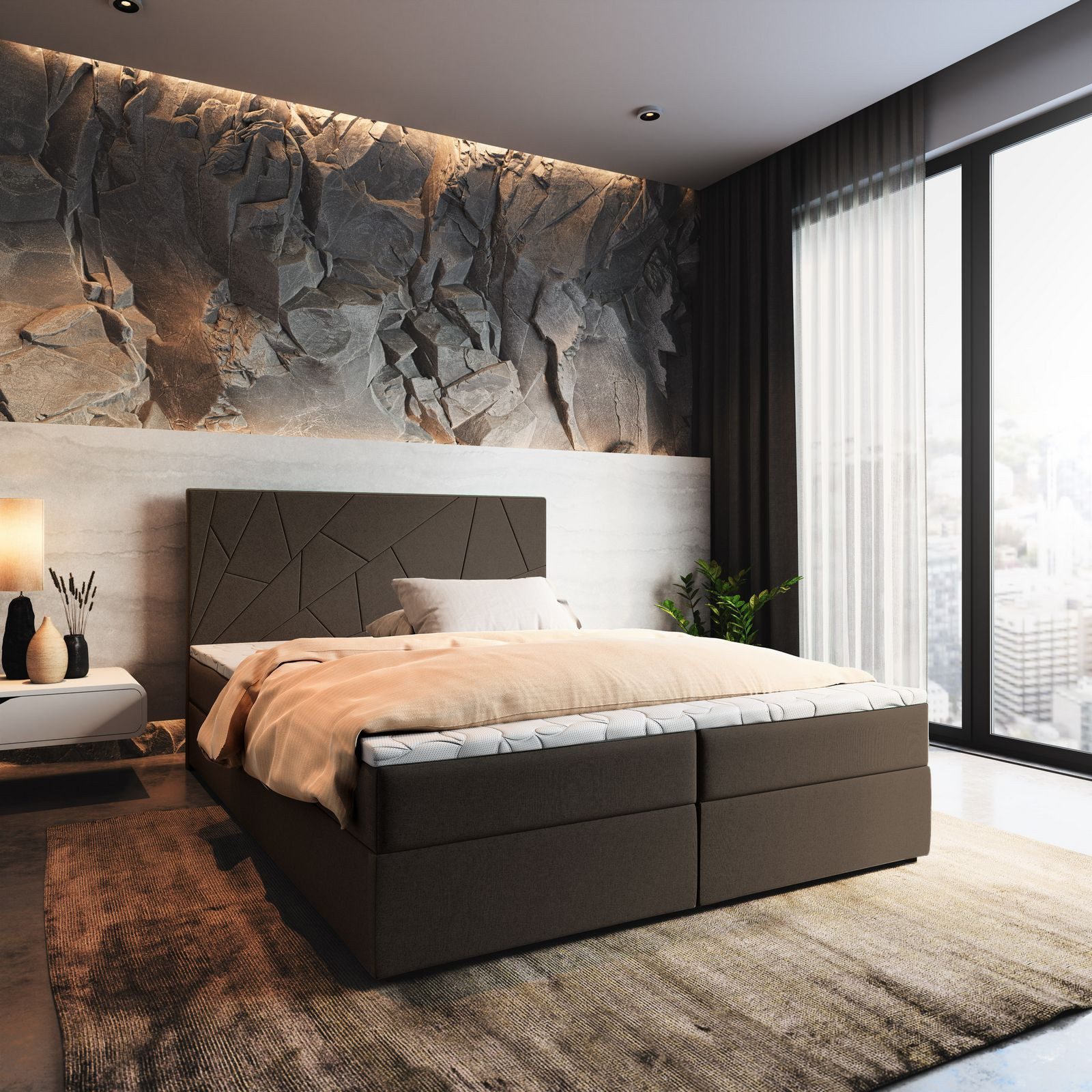 Masseno Boxbett MADO 140x200 cm mit günstig online kaufen