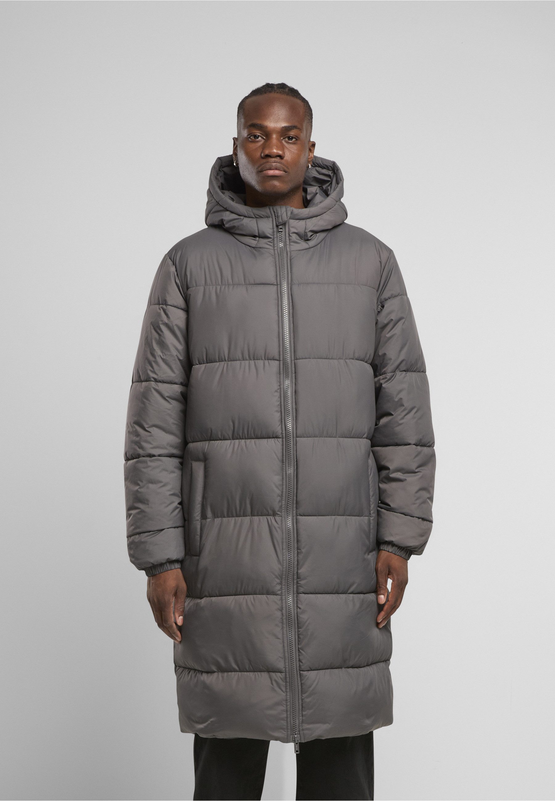 URBAN CLASSICS Winterjacke Urban Classics Mens Long Puffer Coat (1-St) – Bild 5 von 5