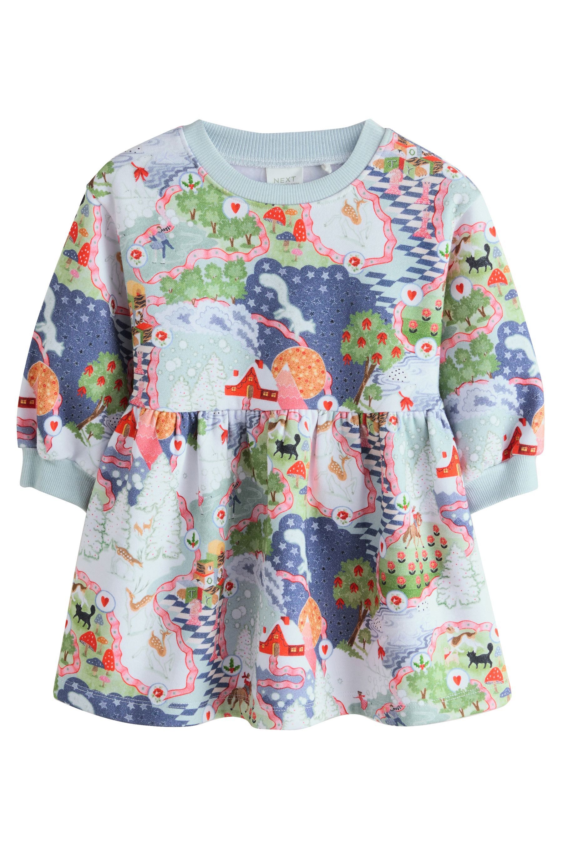 Jerseykleid Cath Kidston Weihnachtliches Sweatshirtkleid
