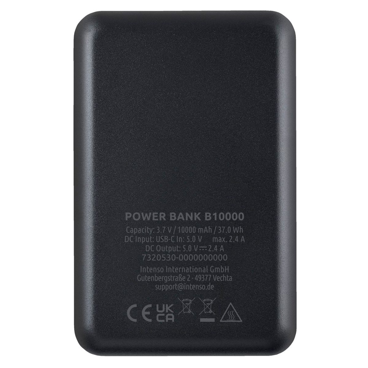 Intenso Powerbank B10000 12W inkl. USB-A to Type-C Powerstation