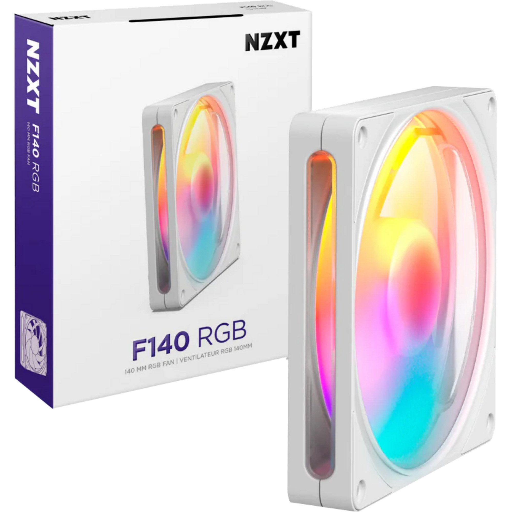 NZXT Gehäuselüfter NZXT F140 RGB, Gehäuselüfter