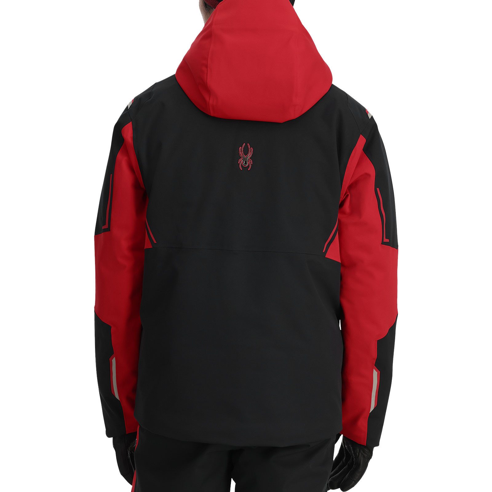 Spyder Skijacke Titan Jacket mit verstell- und abnehmbarem Schneefang