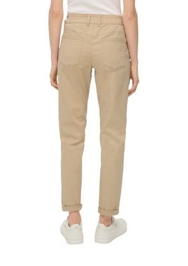 QS Chinohose QS by s.Oliver Chino aus Twill in Beige (1-tlg) Nicht Vorhanden