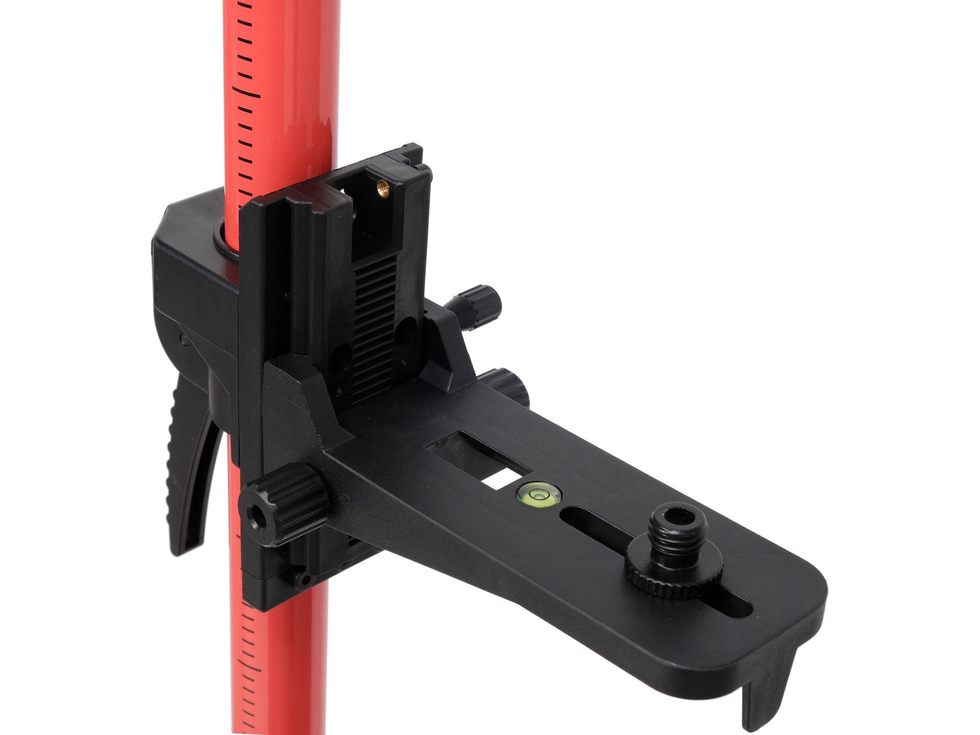 TRIZERATOP Teleskopstange 3,7 m mit Stativ zur Montage von Lasern Klemmstativ