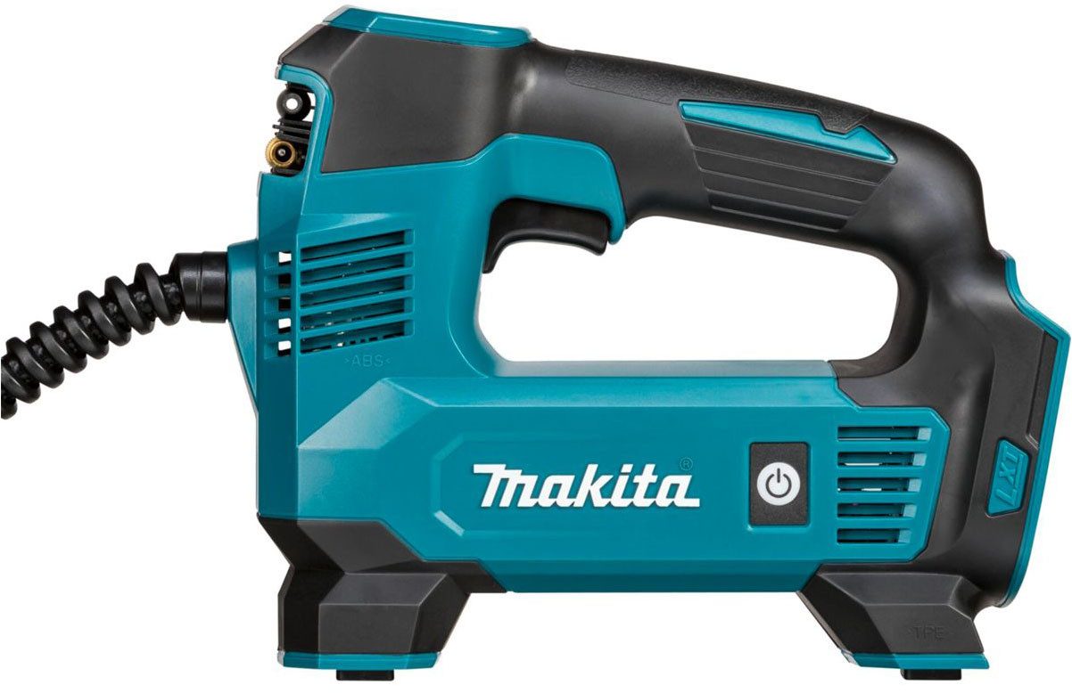 Makita Akku-Handkompressor DMP180Z, max. 8,3 bar, 2-tlg., inkl. Adapter, ohne Akku und Ladegerät