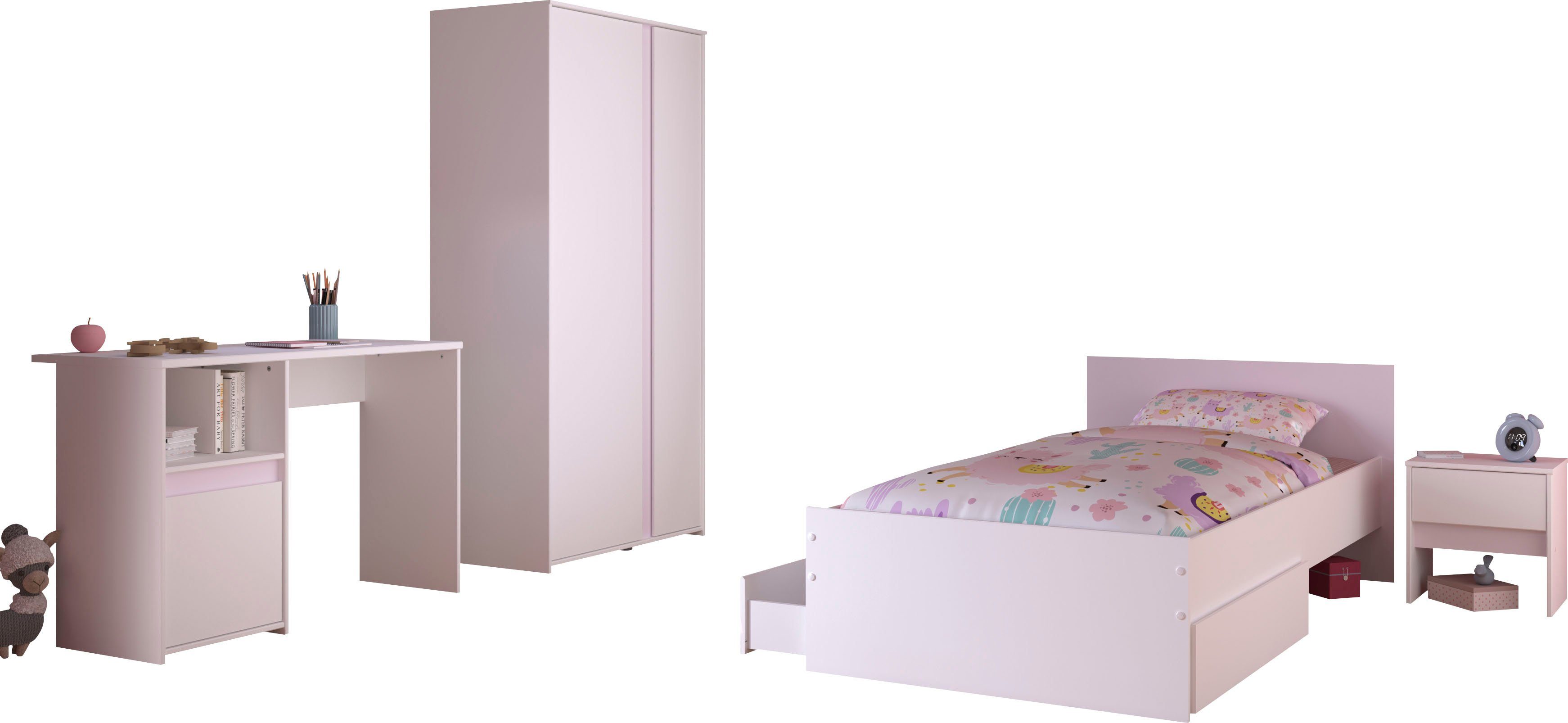 Parisot Jugendzimmer-Set Pirouette, (Set, 5-tlg) günstig online kaufen