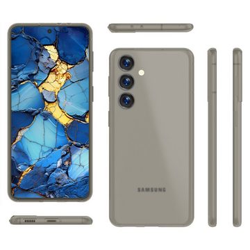Nalia Smartphone-Hülle Samsung Galaxy S24 Plus, Extrem Dünne Matte Hülle / 0,3mm Schlankes Hardcase / Ultra Slim Cover
