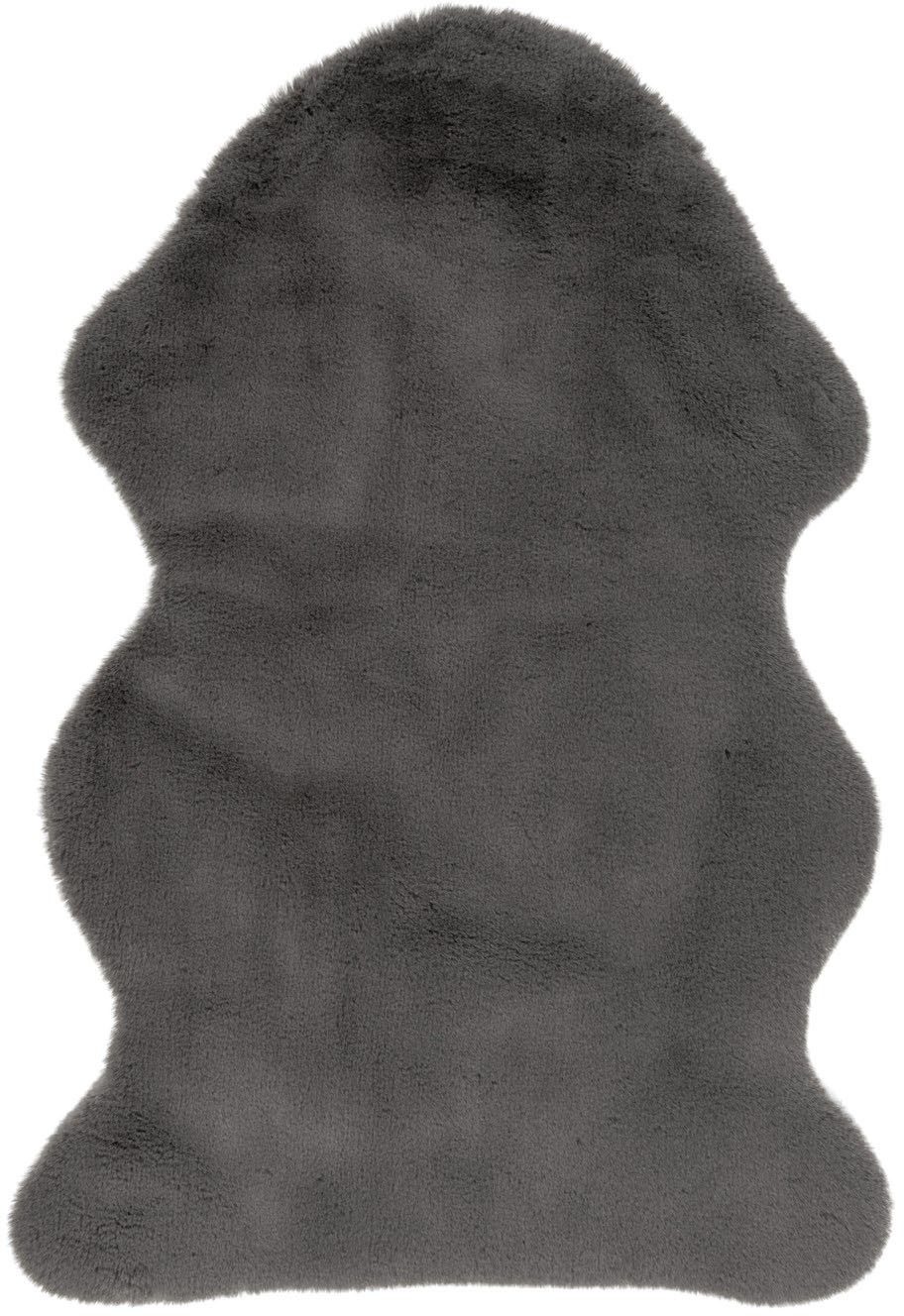 Kayoom Hochflor-Teppich Cosy Sheepskin 525, tierfellförmig, Höhe: 25 mm, Fell Kannichen Haptik, weich kuschelig