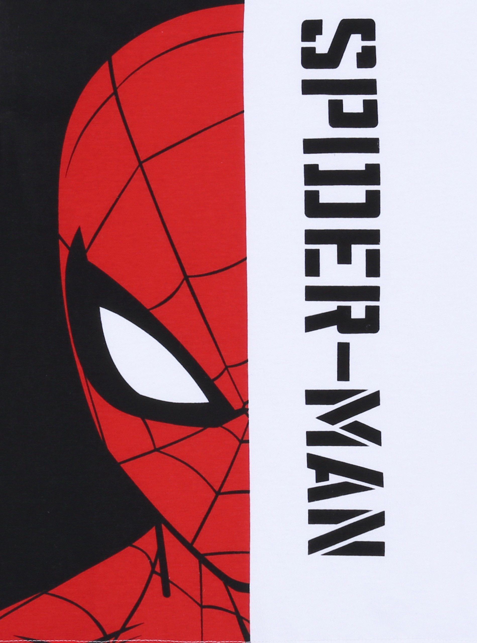 MARVEL Schlafanzug Zweiteiliges schwarz-weißes Schlafanzug SPIDER-MAN Marvel 3 Jahre