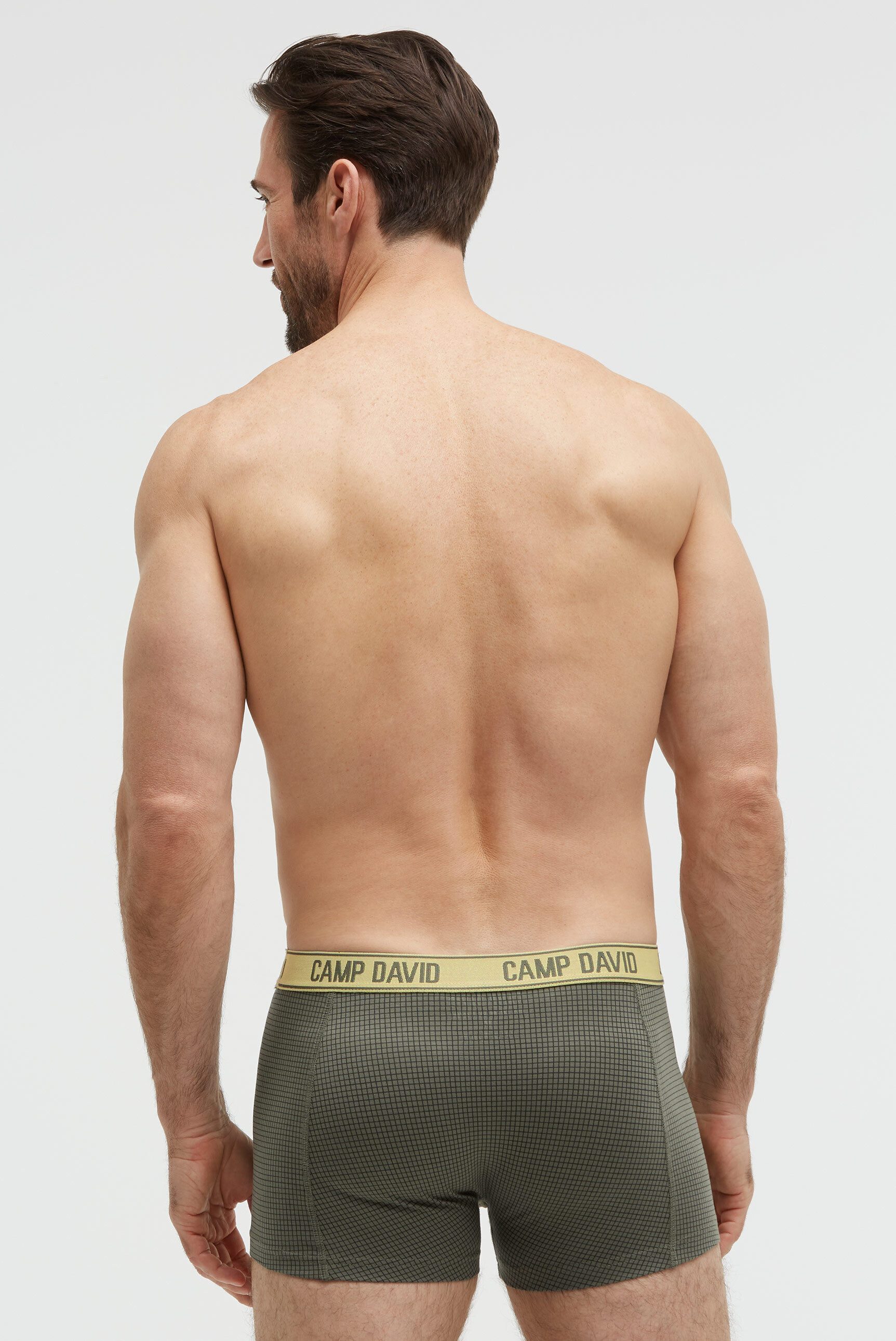 CAMP DAVID Boxershorts Set: (2-St) mit All Over Print