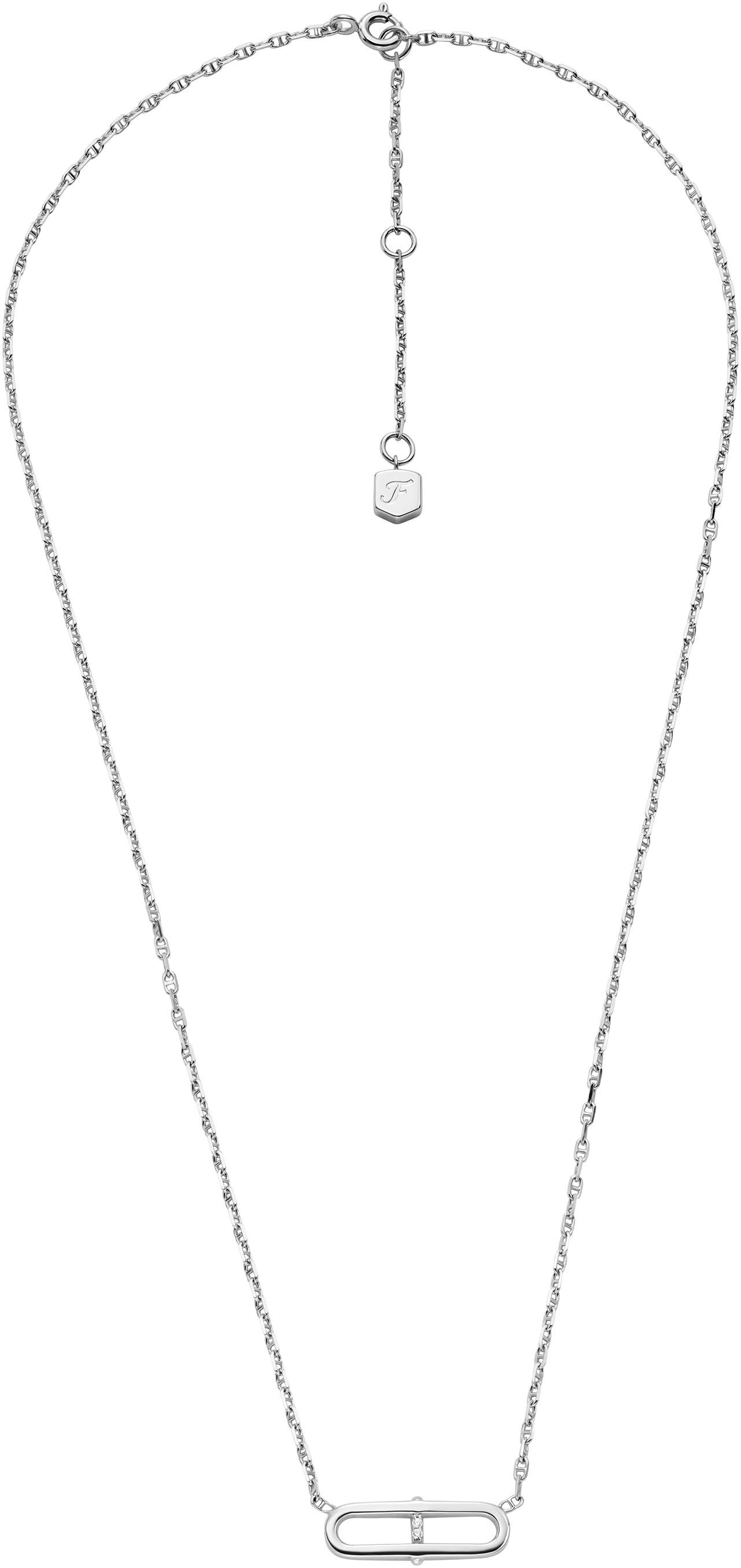 Fossil Kette mit Anhänger Schmuck Gesch...