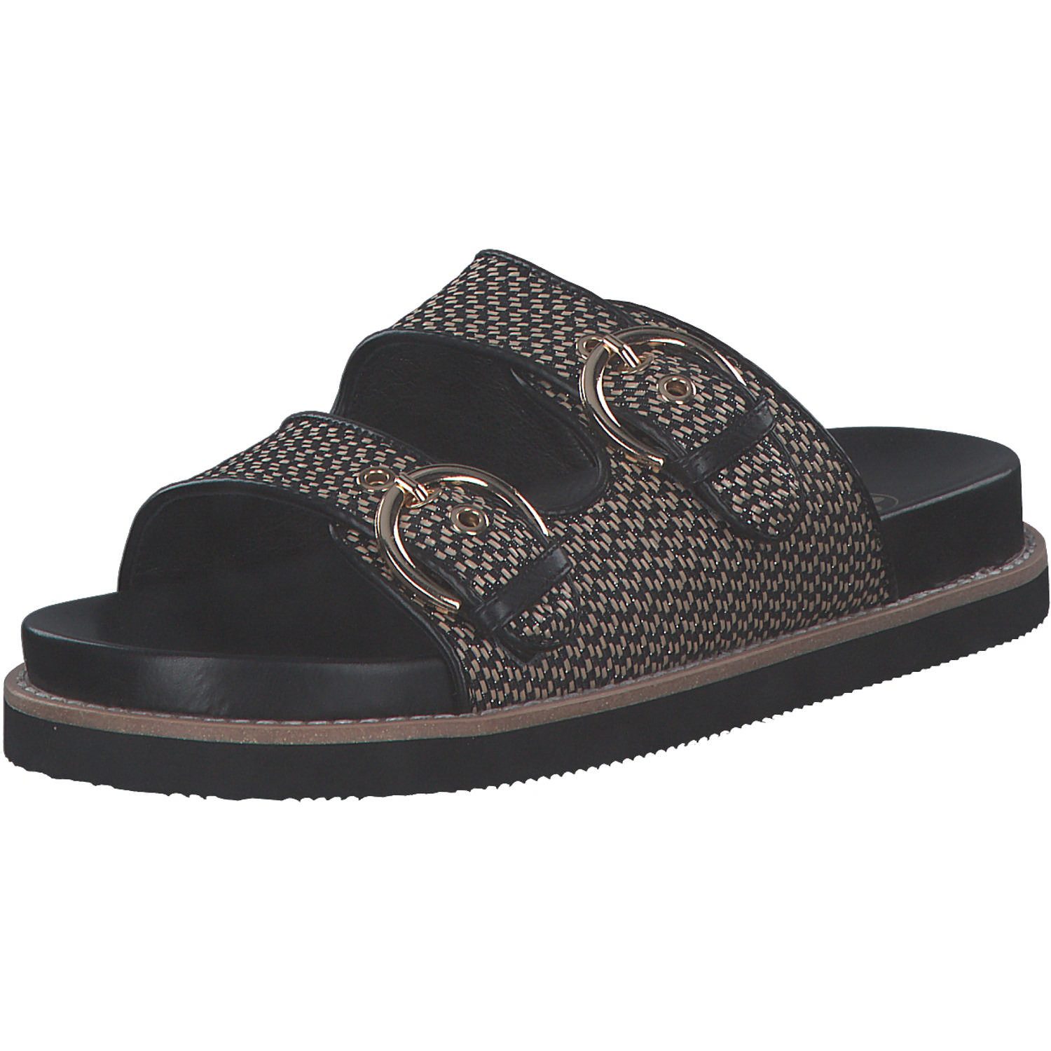 Ciabatte Donna Rieker V9584, Colore Nero, Con Fibbia - Suola Ammortizzante, Comode Per Casa E Vacanze