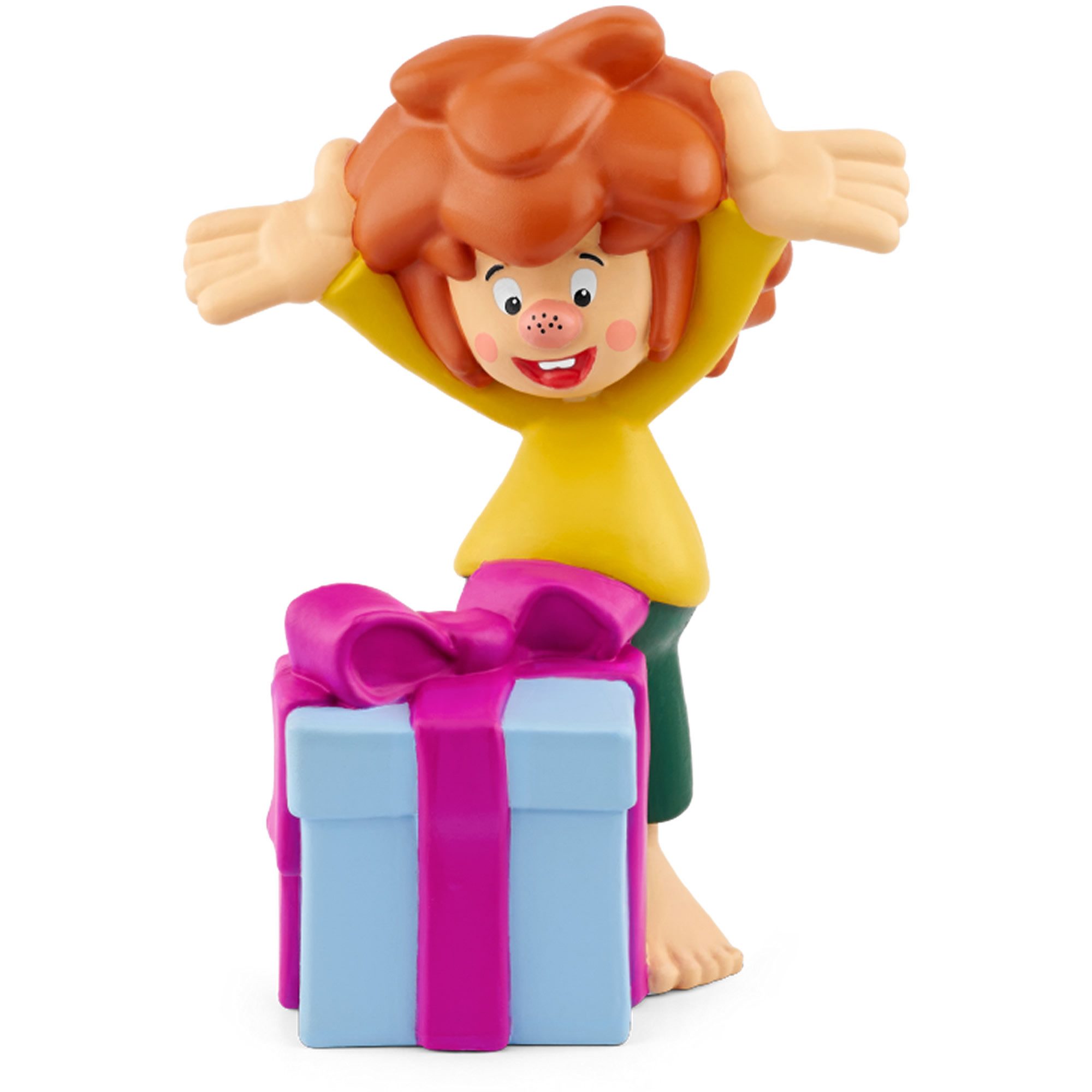 tonies Hörspielfigur Tonie Pumuckl - Das Weihnachtsgeschenk & Der erste Schnee Hörfigur, (Hörfigur, 1 Hörfigur mit 2 Geschichten), 2 winterliche Pumuckl-Geschichten mit Meister Eder