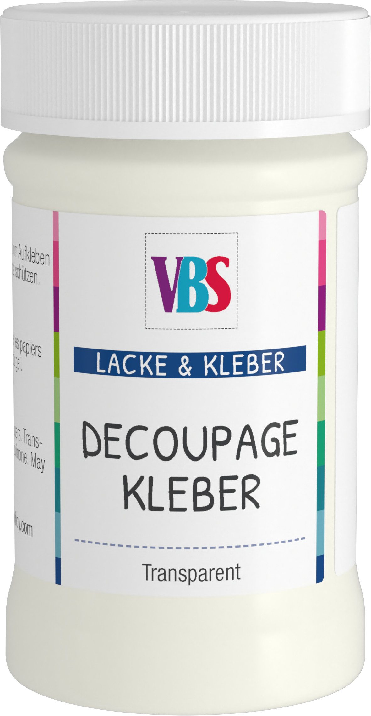 Bastelkleber Papierklebstoff Decoupage-Kleber