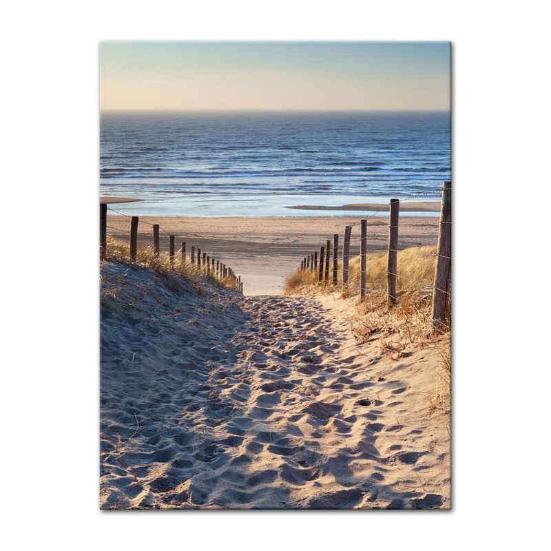 Bilderdepot24 Leinwandbild »Schöner Weg zum Strand III«, Ozeane