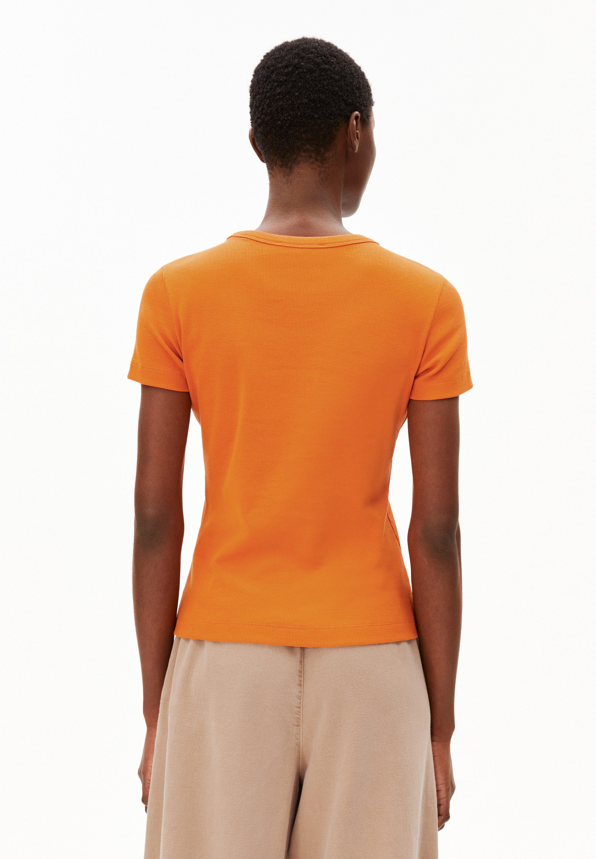 Armedangels T-Shirt KARDAA Ripp-T-Shirt aus Bio-Baumwoll Mix Slim Fit