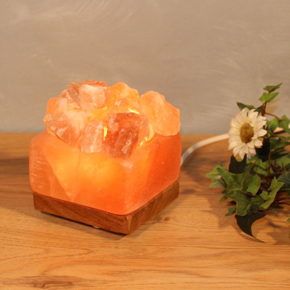 HIMALAYA SALT DREAMS Salzkristall-Tischlampe Salzkristallschale, Leuchtmitt günstig online kaufen