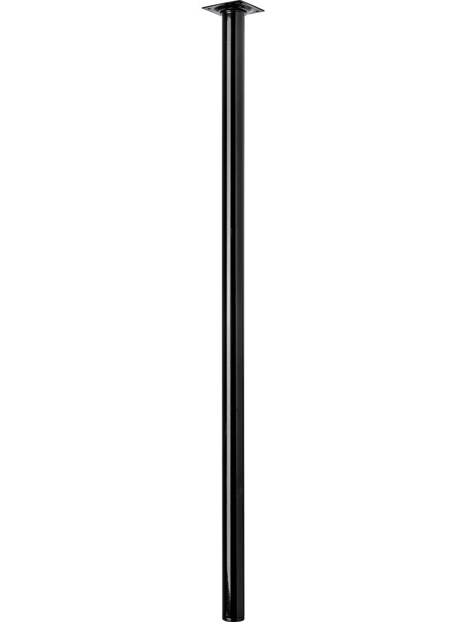 Tischbein Hettich Tischbein 3,0 x 80 cm Stal schwarz -1