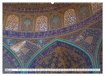 CALVENDO Wandkalender Städte des Irans - Isfahan (Premium, hochwertiger DIN A2 Wandkalender 2023, Kunstdruck in Hochglanz)