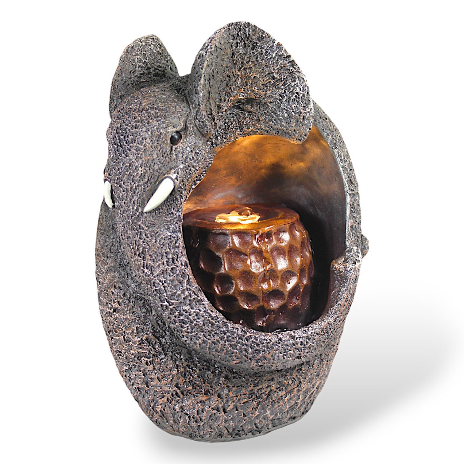 Arnusa Zimmerbrunnen Elefant Springbrunnen BK836, (Komplett günstig online kaufen