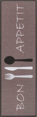 Küchenläufer Bon Appetit Cutlery, HANSE Home, rechteckig, Höhe: 3 mm, Läufer, Rutschfest, Küchenteppich, Küche, Teppich, Pflegeleicht