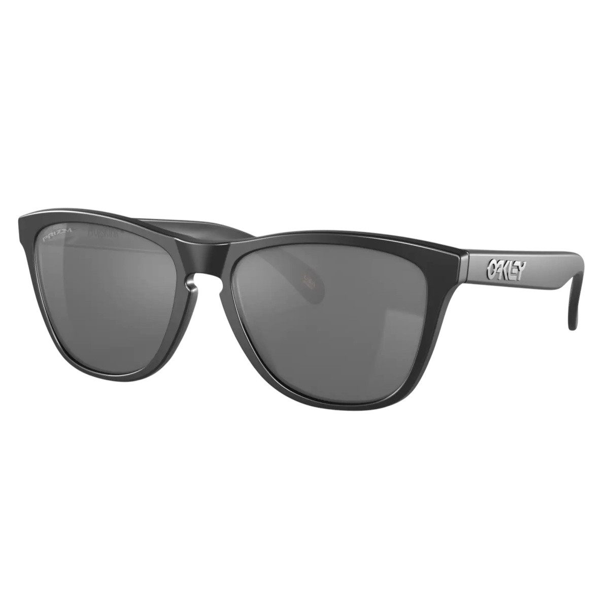 Oakley Sonnenbrille Frogskins Polarisiert (Glasfarbe: Prizm black polarized) matt schwarz