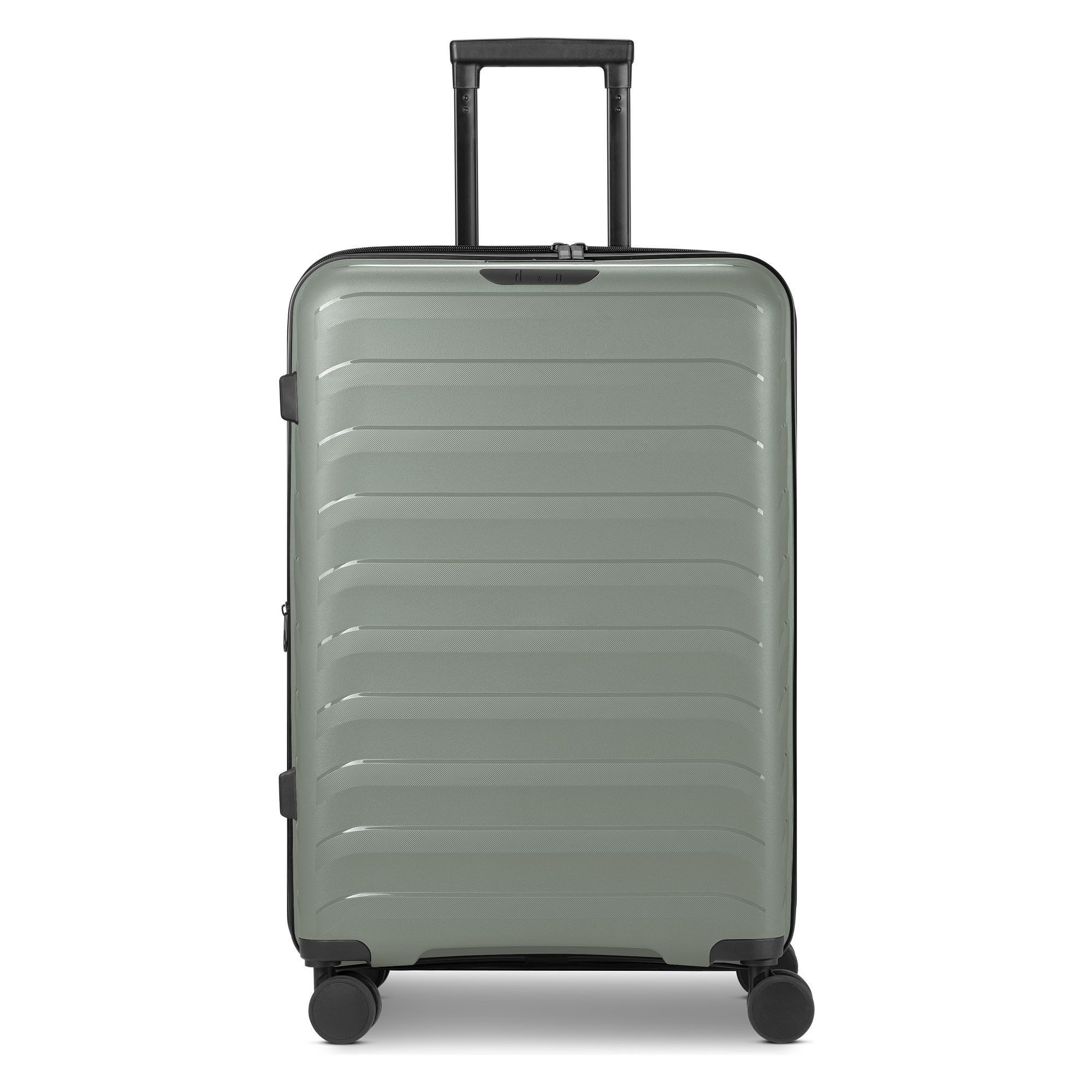 D&N Hartschalen-Trolley Toronto, 4 Rollen, Polypropylen